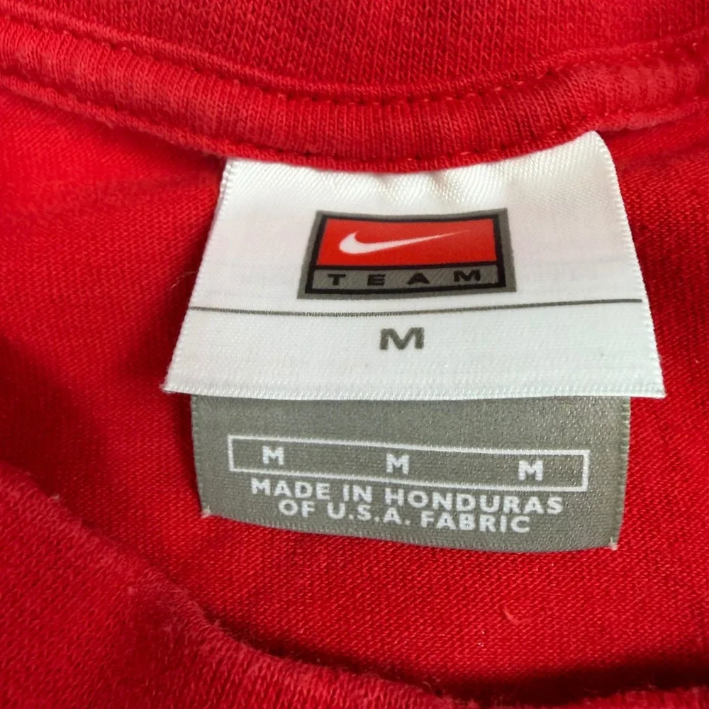 Vintage Nike St Louis Cardinals Kick Chicago Butt T-Shirt Mens Medium Red 2006